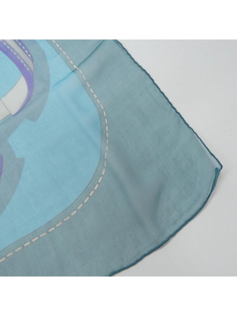 Hermes Silk Muslin Shawl Scarf - Picture 2 of 4